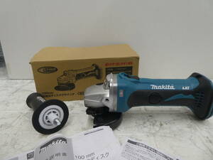  ☆ makita マキタ GA402D 充電式ディスクグラインダ 18V 6.0Ah 工具 中古品 動作品 1円スタート ☆