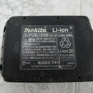 ☆MAKITA マキタ リチウムイオン バッテリー BL1850B DC18V ジャンク品 1円スタート ☆の画像7