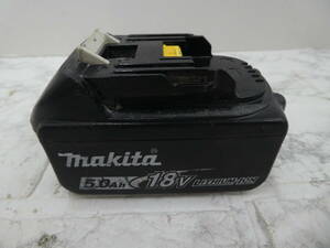 ☆MAKITA マキタ リチウムイオン バッテリー BL1850B DC18V ジャンク品 1円スタート ☆