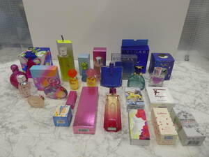 * perfume o-teto crack box equipped box none CHANEL Chanel BVLGARI BVLGARY FERRAGAMO etc. large amount . summarize 1 jpy start *