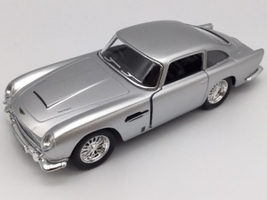 Kinsmart/キンスマート◇1963アストンマーチンDB5◇1/38ダイキャストモデルミニカー/シルバー