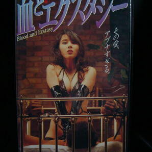 麻生真宮子 （麻生真美子）お宝希少ビデオ 『血とエクスタシー』未DVD化  VHS の画像1