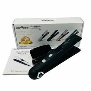 [KEYNICE/ key Nice ] hair iron cordless rechargeable carrying size black KN-2606*