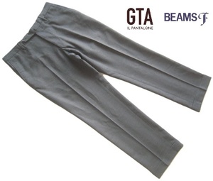 極上ルーマニア製!!ジーティーアー G.T.A*定価3.5万 BEAMS F別注 5ポケット ウールスラックス・パンツ 46 M グレー