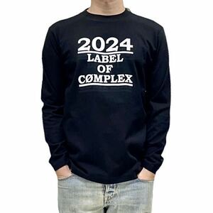 未使用 新品 2024 LABEL OF COMPLEX 日本一心 再結成 CASE OF BOOWY コンプレックス ボウイ 吉川 ロンT 長袖 Tシャツ ユニセックス Mサイズ