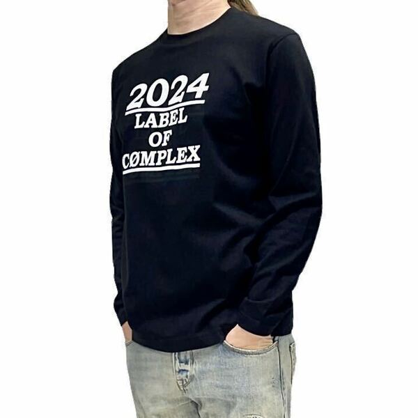 未使用 新品 2024 LABEL OF COMPLEX 日本一心 再結成 CASE OF BOOWY コンプレックス ボウイ 吉川 ロンT 長袖 Tシャツ ユニセックス Sサイズ