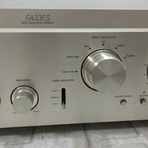 送料無料! SONY TA-FA33ES ソニー プリメインアンプ INTEGRATED STEREO AMPLIFIER 動作未チェック ジャンク扱いの画像3