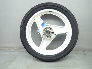 β240320-1 ホンダ VT250F MC15 (S61年式) 始動動画有 リアホイール 振れ・リム打ち無し！タイヤは要交換で！