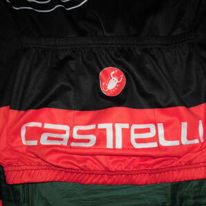 極美品★Castelli カステリ サイクルウェア サイクルジャージ パンツパッド付 上下 セット Mの画像7