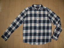 極美品★patagonia パタゴニア LightWeight Fjord Flannel ライトウェイト フィヨルド フランネル シャツ コットン ネルシャツ S_画像1