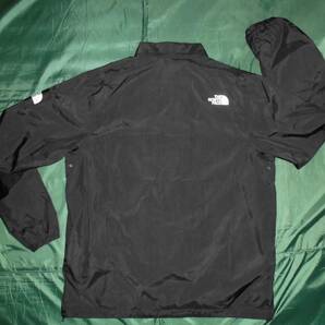 極美品★THE NORTH FACE ザ・ノースフェイス 防風/撥水 裏地付 左袖ワッペンロゴ The Coach Jacket コーチ ジャケット XLの画像4