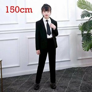  graduation ceremony formal girl pants suit go in . type child clothes piano presentation pants suit blouse formal The Seven-Five-Three Festival 3 point set Kids 150