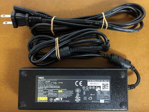 ☆　NEC　純正 ACアダプター　（ADP66A）　（PC-VP-WP55-01）　19V-6.3A　外径約5.5mm 内径約2.5mm　通電確認済 ☆