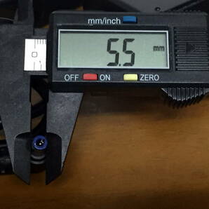 ☆NEC 純正 ACアダプター （ADP89） （PC-VP-WP120） （PA-1121-08） 2個セット 19V-6.32A 外径約5.5mm 内径約2.5mm 通電確認済⑤の画像4