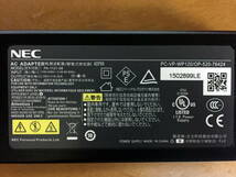 ☆NEC　純正 ACアダプター　（ADP89）　（PC-VP-WP120）　（PA-1121-08）　2個セット　19V-6.32A　外径約5.5mm 内径約2.5mm　通電確認済⑤_画像3