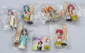  unopened Tokimeki Memorial 2 real figure collection all 6 kind .. Namco ga tea Capsule toy that time thing present condition goods rare goods long-term storage 