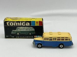 トミカ tomica 黒箱 いすゞ ボンネット タイプ バス トミー 日本製 当時物 現状品 希少品 レトロ 絶版