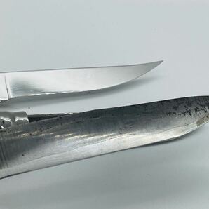 OPINEL Carbone ナイフ オピネル 折りたたみナイフ キャンプ アウトドア 3本 フランス製 まとめ 当時物 現状品 の画像6