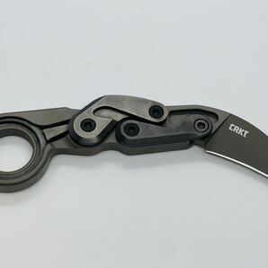 CRKT コロンビア プロボーク アース D2 鋼ブレード アルミニウム キネマチック PROVOKE ナイフの画像6