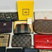 1円～売り切り ルイヴィトン GUCCI PRADA FENDI Burberry coach ケイトスペードなど ブランド 財布 ポーチ などおまとめ 21点_画像6