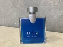 13901 1円～ ブランド 香水 BVLGARI ブルガリ ブループールオム EDT 50ml 残量約9割_画像1