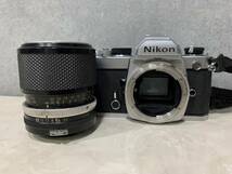 1円～ Nikon FM ニコン 一眼レフ レンズ Zoom-NIKKOR Auto 43-86mm F3.5 フィルムカメラ 動作未確認 ジャンク_画像1