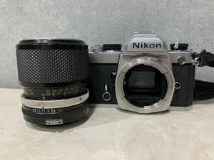 1円～ Nikon FM ニコン 一眼レフ レンズ Zoom-NIKKOR Auto 43-86mm F3.5 フィルムカメラ 動作未確認 ジャンク