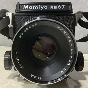 1円〜 MAMIYA マミヤ RB67 PROFESSIONAL/MAMIYA-SEKOR NB 1:3.8 f=127mm 中判カメラ フィルムカメラ 詳細不明 動作未確認 ジャンク品扱の画像3