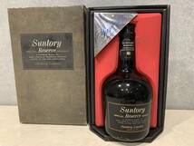 1円～ 未開栓 Suntory サントリー ウイスキー Reserve リザーブ 750ml 43度_画像1