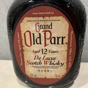1円～ 未開栓 Grand Old Parr De Luxe グランドオールドパー 12年 デラックス スコッチウイスキー 750ml 43% 古酒の画像6