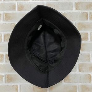 バケットハット ブラック メンズ 帽子 ハット フリーサイズ 無地 シンプルの画像6