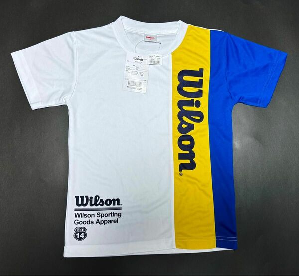 【新品・未使用】Wilson ロゴ入り Tシャツ 140cm タグ付き