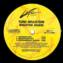 【レコード/洋③】TONI BRAXTON /BREATHE AGAIN_画像4