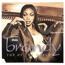 【レコード/洋③】BRANDY /TOP OF THE WORLD feat. MASE_画像1