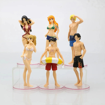 ONE PIECE ワンピース 6体セット 水着 フィギュア_画像6