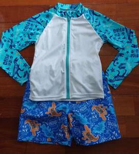  man. . dinosaur pattern swimsuit set 120