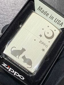 zippo 猫 両面デザイン CAT 希少モデル 2022年製 ケース 保証書付き