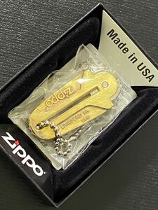 zippo ゴールド フリントディスペンサー GOLD ② ケース付き