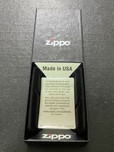 zippo シルバー ファイヤ 前面刻印 希少モデル 2022年製 ケース 保証書付き_画像8
