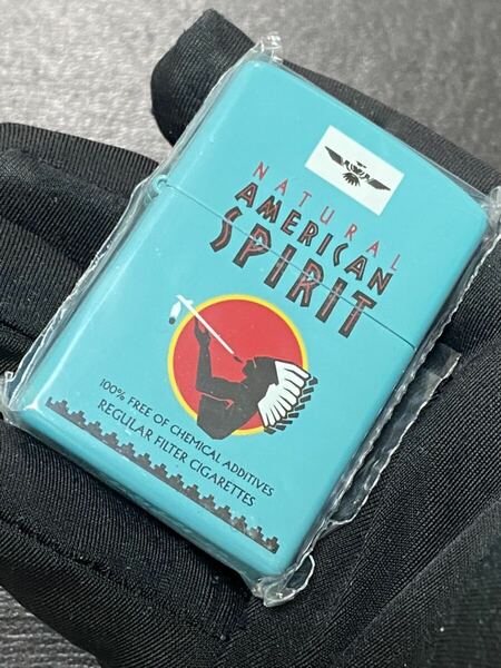 zippo アメリカンスピリット ターコイズ 限定品 希少モデル 2003年製 ② NATURAL AMERICAN SPIRIT