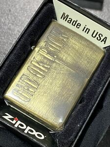 zippo ONE OK ROCK GOLD 35xxxv 限定品 ダメージ加工 特殊加工 希少モデル 2014年製 ワンオク ゴールド シリアルナンバー NO.586