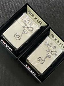 zippo 東京リベンジャーズ タトゥーメタル 2点 立体メタル 希少モデル 2022年製 ドラケン シルバー ケース 保証書付き 