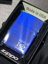 zippo メビウス 10周年記念 限定品 特殊加工 希少モデル 2021年製 ② MEVIUS 10th ANNIVESARY ケース 保証書付き _画像1