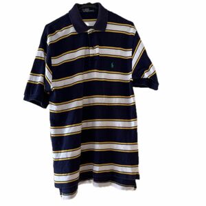 ポロラルフローレン RALPH LAUREN ボーダー柄 半袖シャツ 半袖 POLO ポロシャツ 