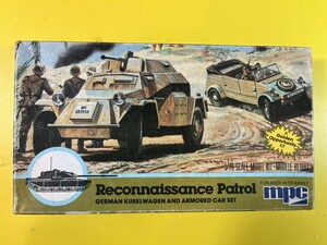 mpc エアフィックス 1/72 Sd.kfz.222＆キューベルワーゲン HO/00 1/76 No.02312 ジャンク