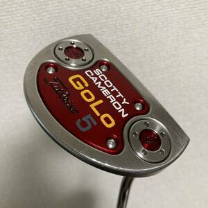 スコッティキャメロン SCOTTY CAMERON GoLo 5 タイトリスト Titleist パター