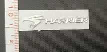 HARRIER　ハリアー　メタルステッカー　4枚セット_画像3