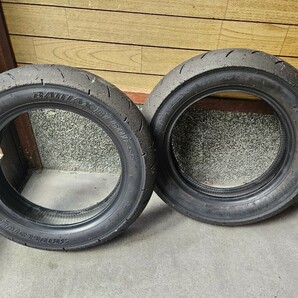 【中古セット①】ブリヂストン BT601SS 100/90-12YCX 120/80-12YCY BRIDGESTONE NSF100 NSR50 NSRmini GROM XR100モタードの画像1