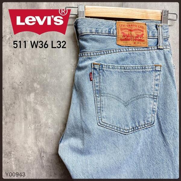 Levi's 511リーバイスジーンズデニムパンツメキシコ製古着W36L32