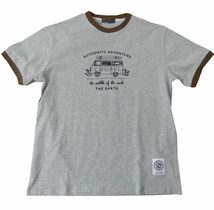CHUBEI(チュウベイ) クルーネック Tシャツ メンズLLサイズ 春夏 半袖 グレー 5097_画像1